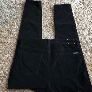 Hudson Blk Barbara High Waist skinny ankle 30.